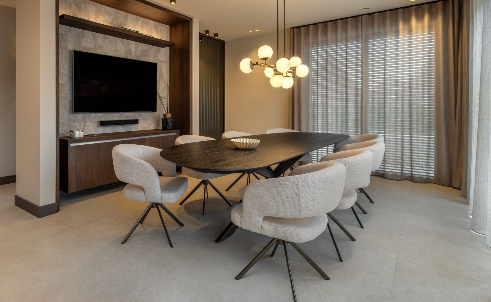 Eetkamerset marly stoelen
