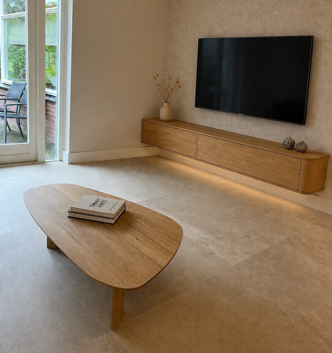 TV meubel hangend chatgpt afbeelding
