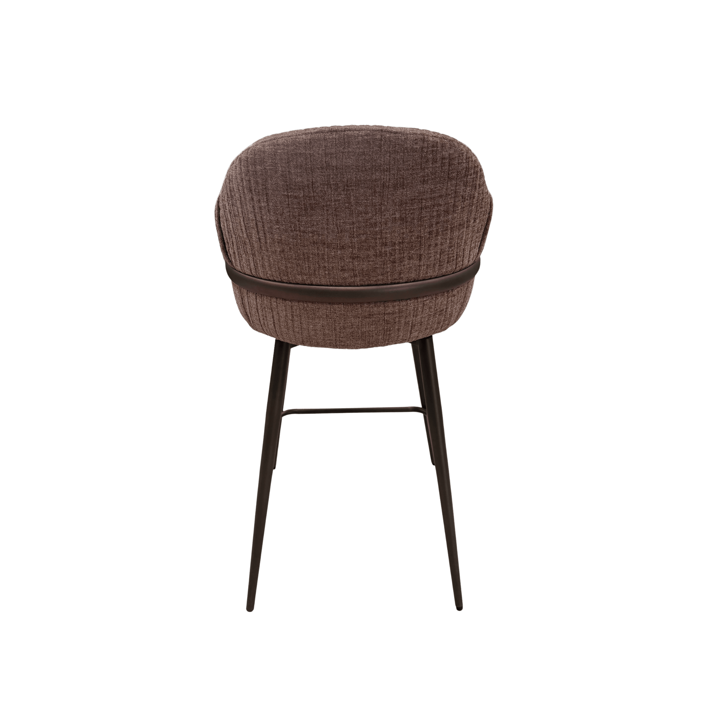 Barstoel New York in stof Jasper Beige 170 met armleuningen en Jupiter-onderstel, foto 3
